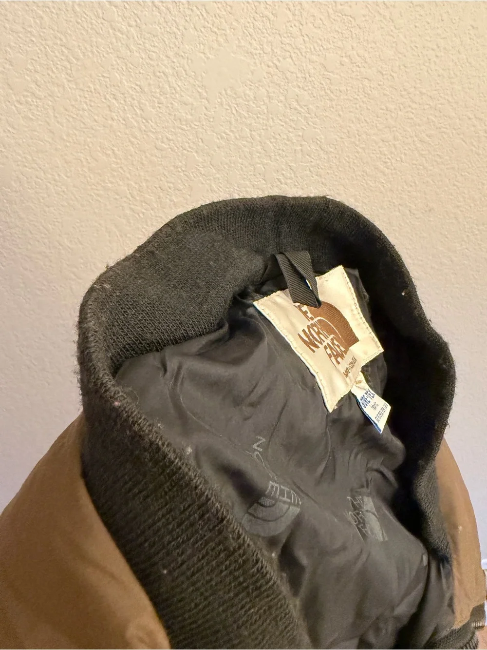The North Face Olive Brown Men's Raincoat